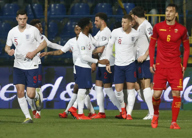 Ingleses celebran una de las anotaciones de Barkley