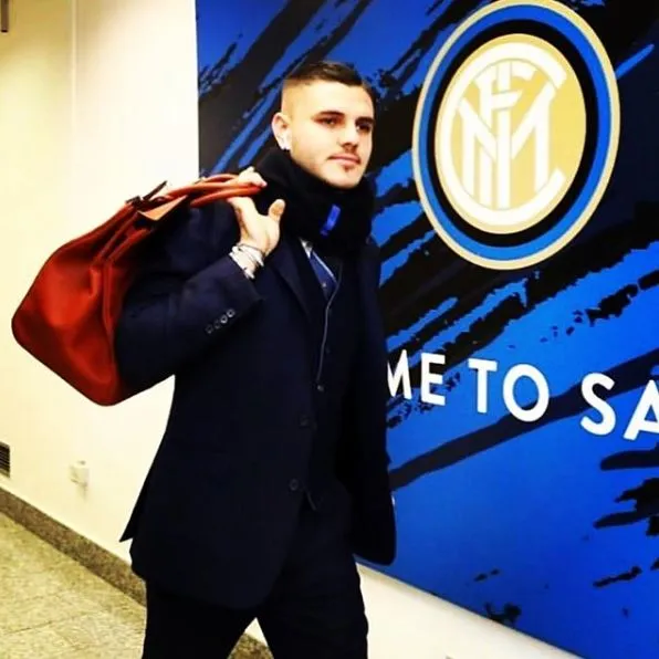 INSTAGRAM @mauroicardi Icardi, previo a un juego con el Inter de Milán
