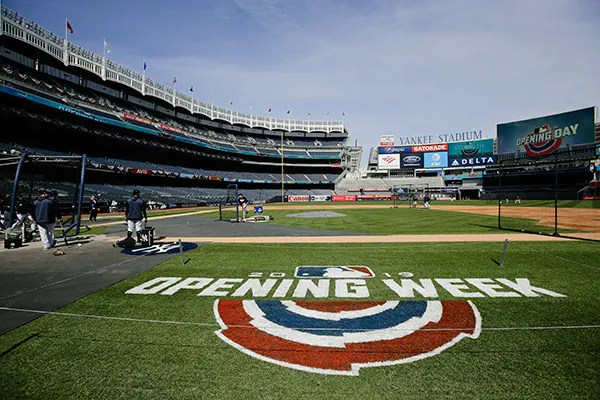 Yankee Stadium, previo al Opening Day