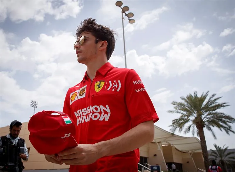 EFE Charles Leclerc, piloto de Ferrari