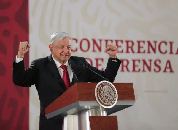 AMLO en conferencia de prensa