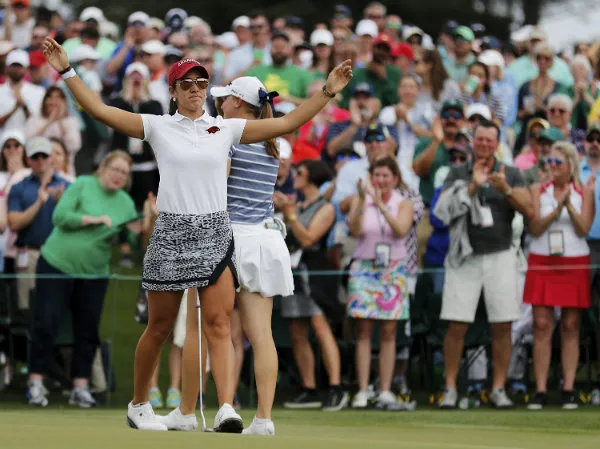 María Fassi durante el Augusta National Women's Amateur