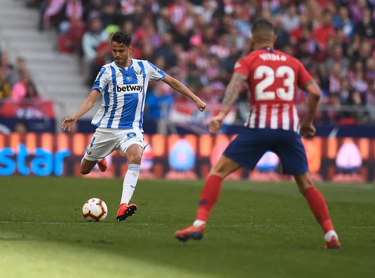 Diego Reyes, en el partido contra Atlético