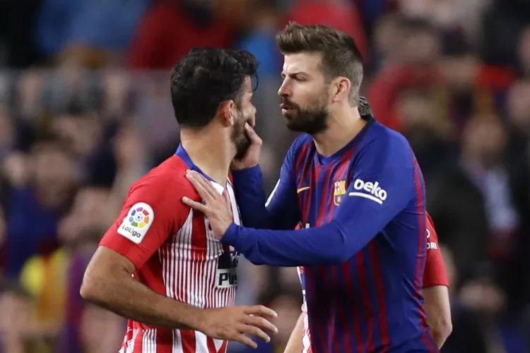 AP Gerard Piqué aconseja a Diego Costa