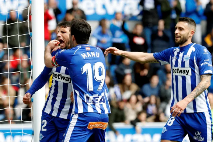 EFE Jugadores del Leganés en festejo de gol