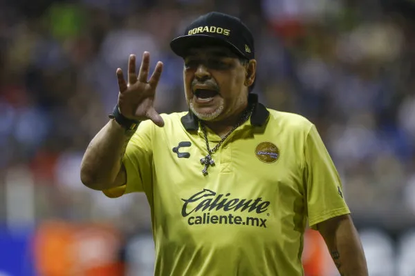 IMAGO7 Maradona durante un partido con Dorados