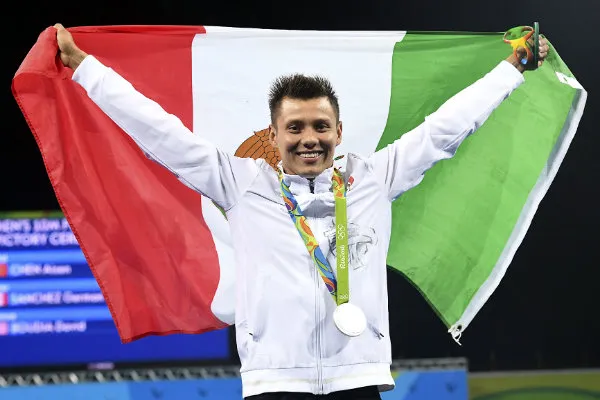 Sánchez durante una premiación