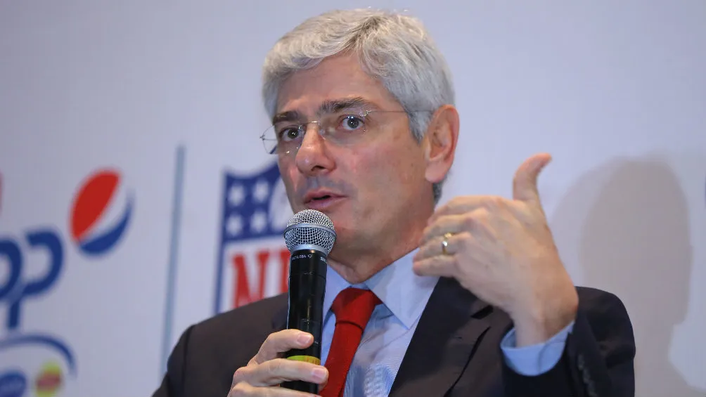 IMAGO7 Arturo Olivé, Director de la NFL México, durante rueda de prensa