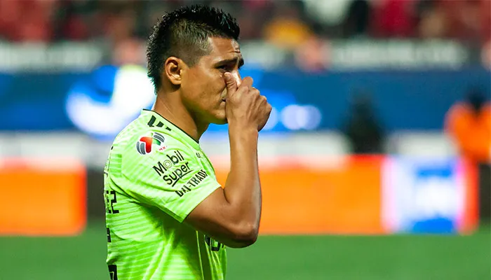 IMAGO7 Osvaldo Martínez en un partido con Atlas