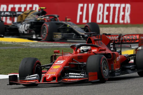 AP Sebastian Vettel, durante la clasificación