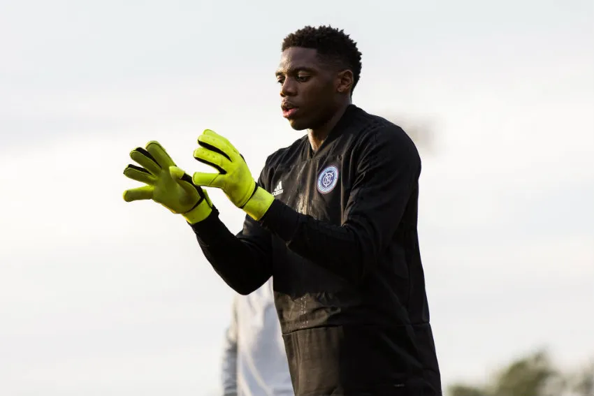 TWITTER @SEANJOHNGK Johnson en entrenamiento