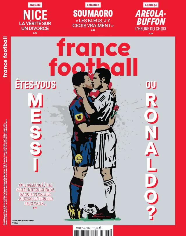 FRANCE FOOTBALL La portada de la prestigiosa revista