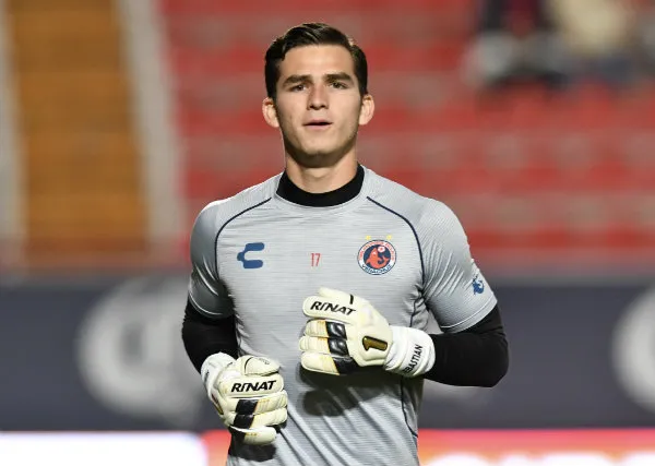 Sebastián Jurado, previo a un partido contra Necaxa