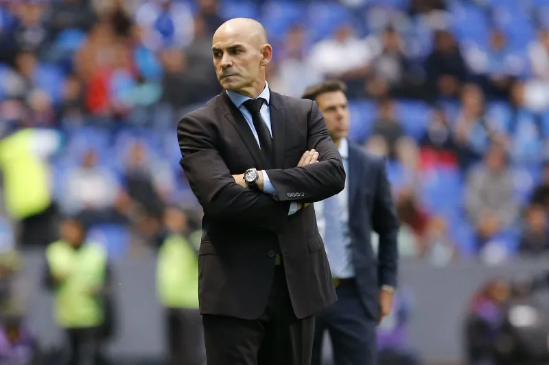 Jémez, en un juego e Cruz Azul cuando era su DT