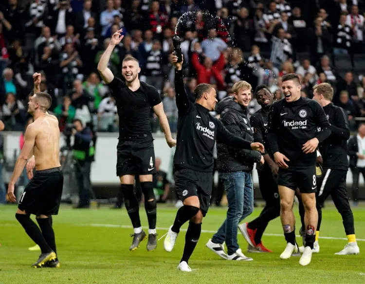 EFE Frankfurt celebra pase a Semifinales de Europa Legaue