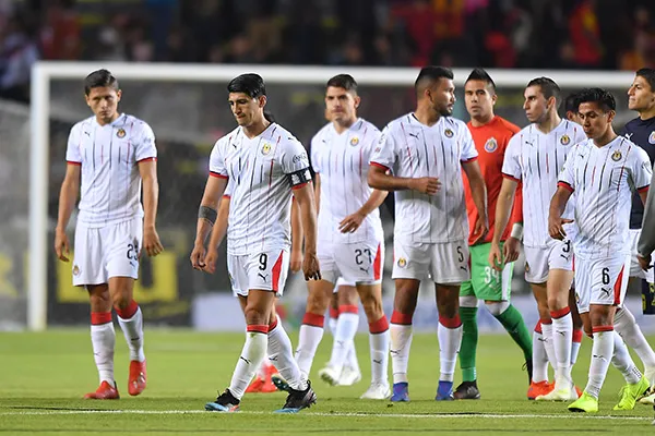 Jugadores de Chivas, tras caer contra Morelia