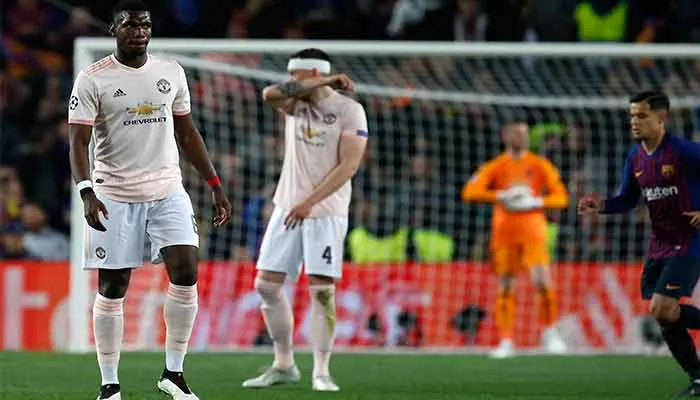 AP Manchester United en lamento contra el Barcelona