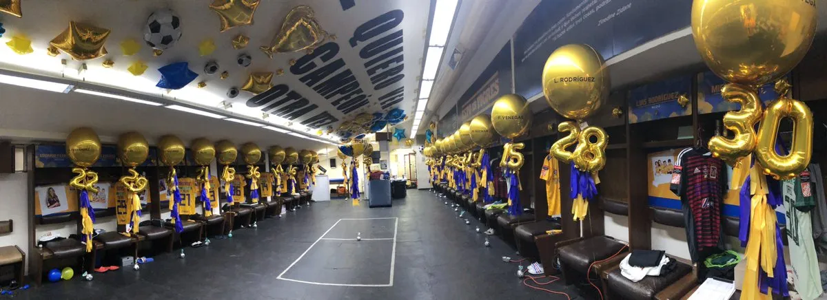 Así lució el vestidor de Tigres, previo a la Final