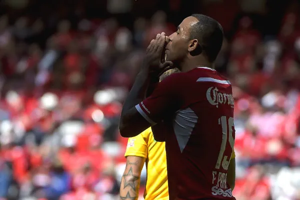Pardo durante un encuentro ante Tigres