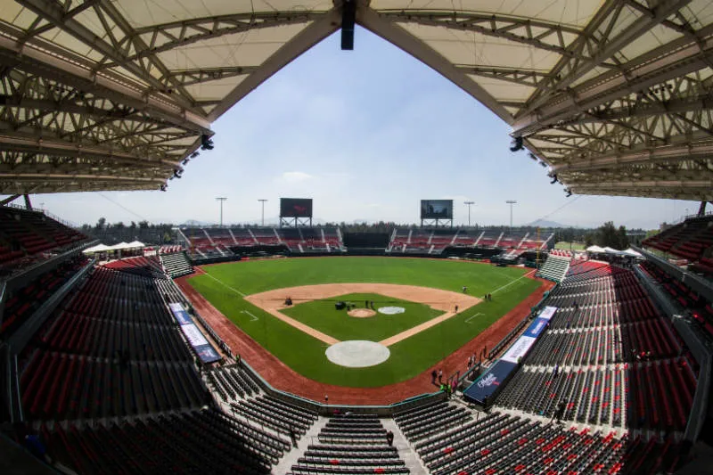 IMAGO7 El Estadio Alfredo Harp Helú antes de un partido