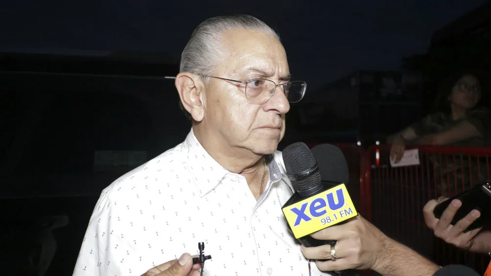 Jorge Urdiales, durante entrevista ante los medios