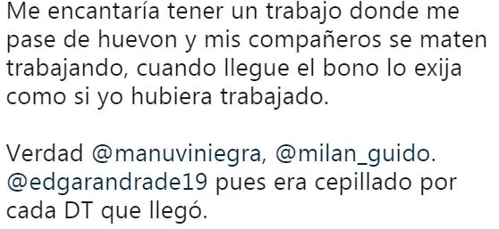 Publicación emitida por 'Espacio Tiburón'