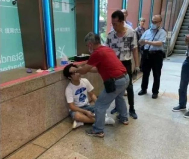 ESPECIAL El sujeto que fue golpeado