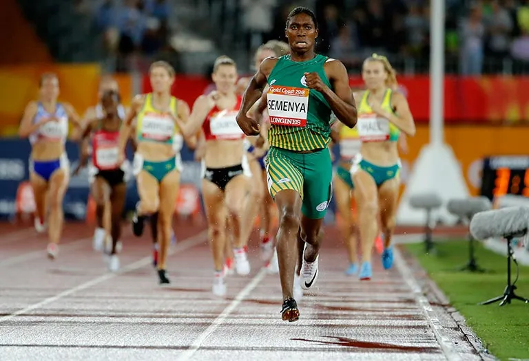 Caster Semenya, en una competencia