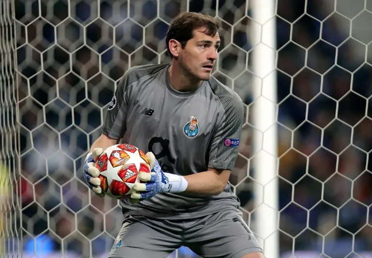 Iker Casillas en partido del Porto