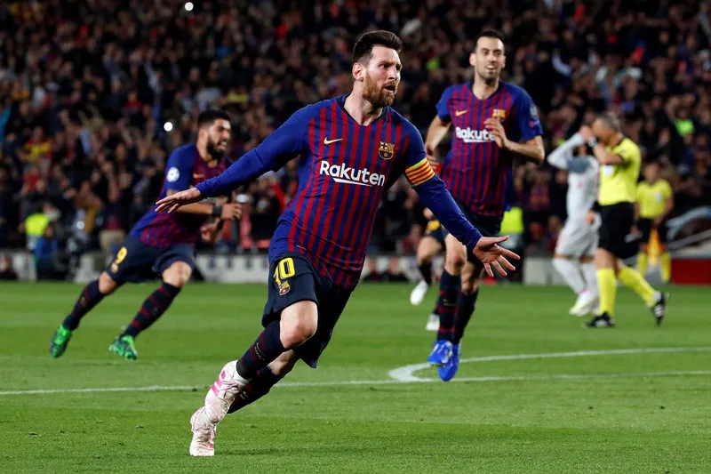 EFE Messi celebra una anotación frente al Liverpool