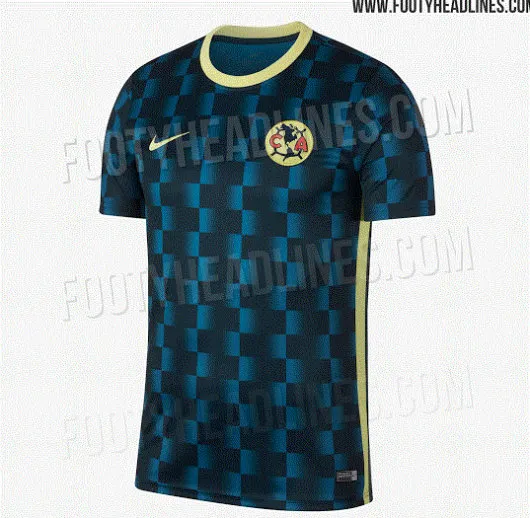 Parte delantera de la playera del América