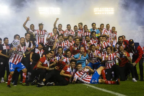 IMAGO7 San Luis festeja su pase a la Primera División
