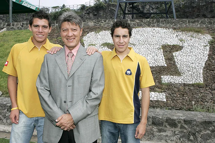 DANIEL GÁMEZ Chucho Ramírez, Efraín Juárez y Héctor Moreno en la cantera