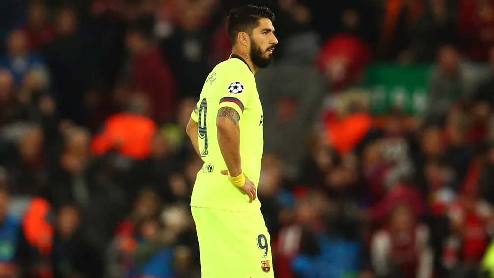 AP El uruguayo lamenta la derrota en Anfield