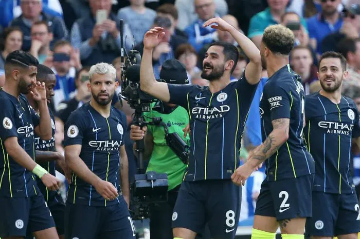 Gundogan, en festejo de gol