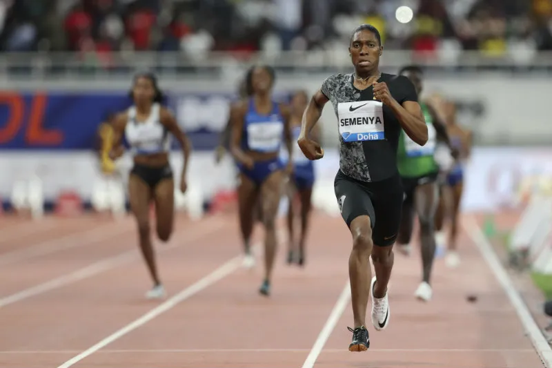 AP Caster Semenya compite por el Oro Qatar