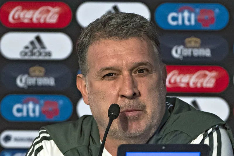 Gerardo Martino en conferencia de prensa