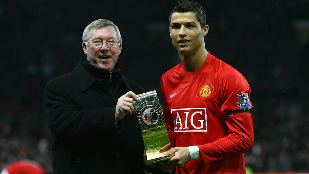 ESPECIAL Cristiano mantiene una buena relación con Ferguson, a quien llama 'Jefe'