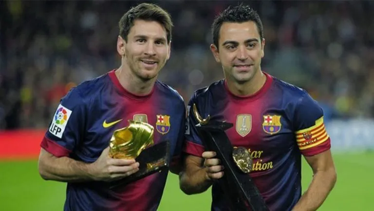 EFE Messi y Xavi, previo a un duelo con el Barcelona en La Liga