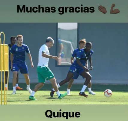 Mensaje de William Carvalho