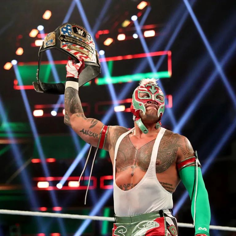 WWE Rey Mysterio, el nuevo Campeón de los Estados Unidos