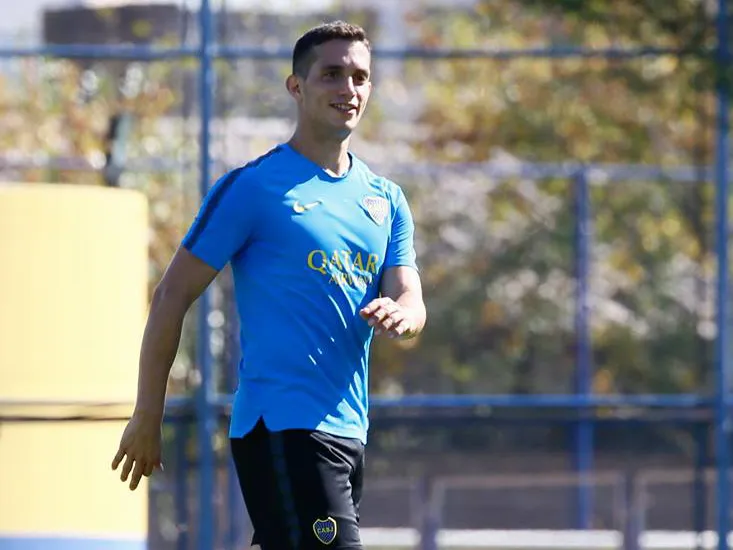 Marcone en el entrenamiento