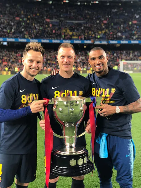 Ter Stegen presume título de Liga
