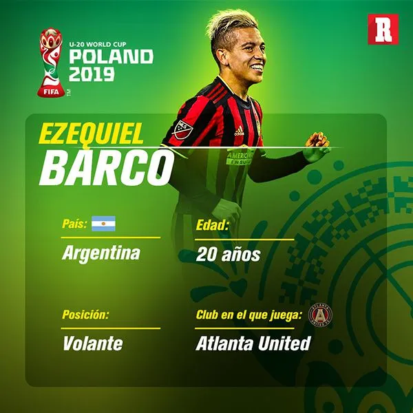 RÉCORD Ezequiel Barco es la esperanza de Argentina
