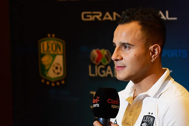 IMAGO7 Luis Montes, durante el día de medios previo a la Final de Ida contra Tigres