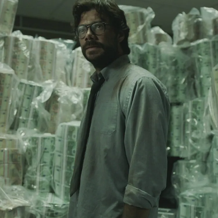 TWITTER @LACASADEPAPEL 'El Profesor', mente maestra del robo al la Fabrica Nacional de Moneda