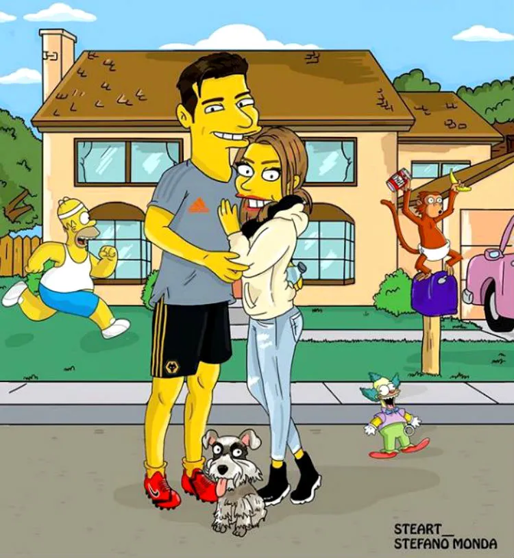 INSTAGRAM @STEART_ Raúl Jiménez y su novia son retratados por Stefano Monda