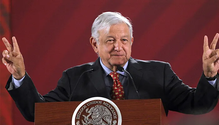 AMLO en conferencia de prensa