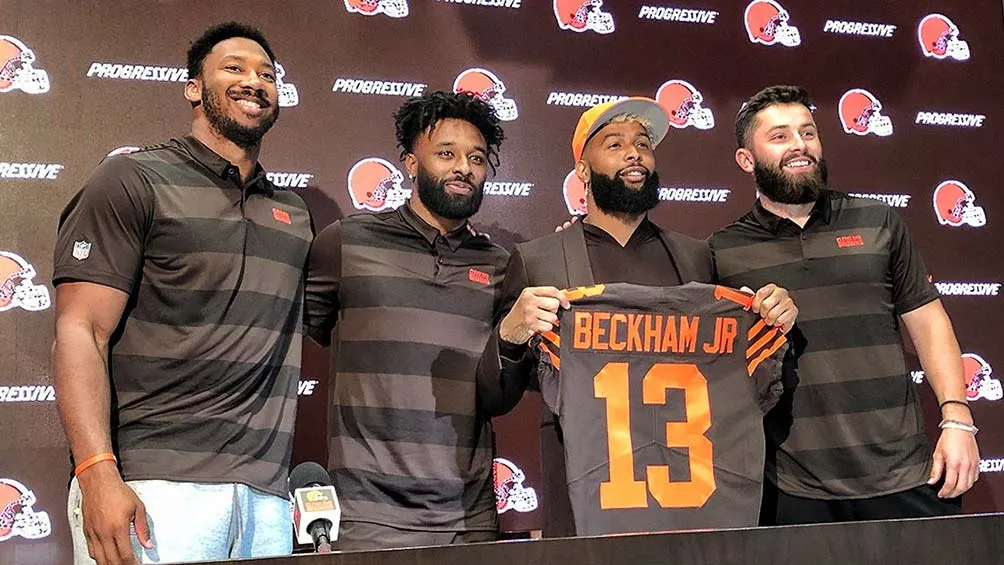 FACEBOOK CLEVELAND BROWNS La presentación de Odell Beckham Jr.