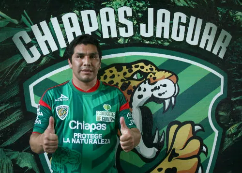 MEXSPORT Cabañas en su visita a Jaguares de Chiapas